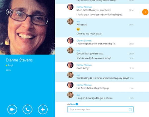 Skype попрощайтеся з додатком для Windows 8.1