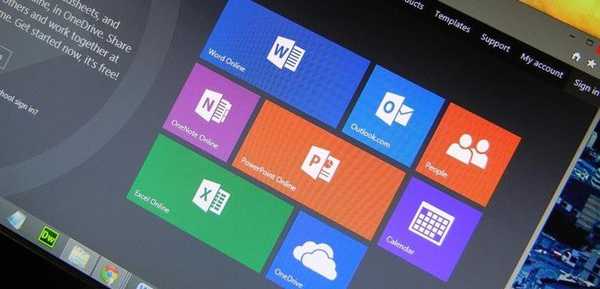 Office Web Apps bol premenovaný na Office Online +, ktorý prijal niekoľko zmien v používateľskom rozhraní