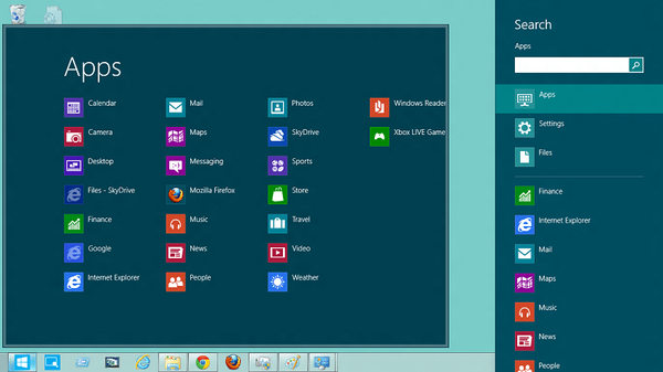 Spusťte program Charming pro Windows 8 - další modifikátor domovské obrazovky