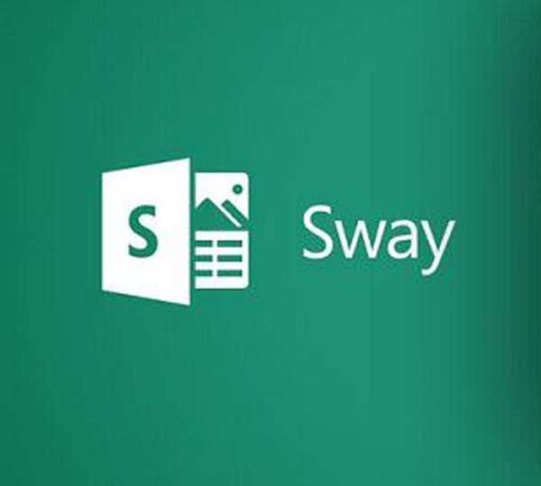 Sway - nová aplikácia pre Microsoft Office