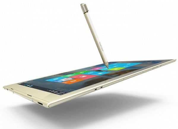 Tablet dynaPad 12 firmy Toshiba z systemem Windows 10 i grubości tylko 6,9 mm