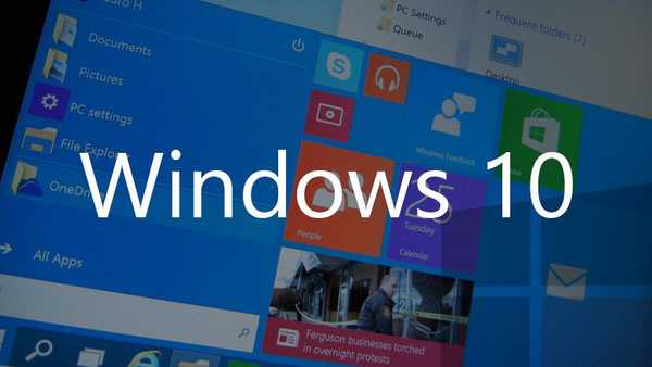 Slika instalacije januarske verzije Windowsa 10 bit će dostupna u startu