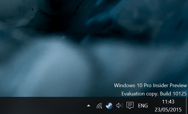 Únik ISO Windows 10 build 10125