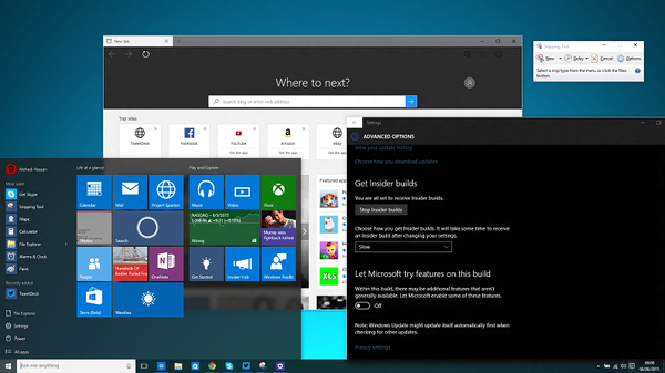 Di Windows 10 Insider Preview Build 10134, Anda dapat mengaktifkan tema gelap untuk Microsoft Edge