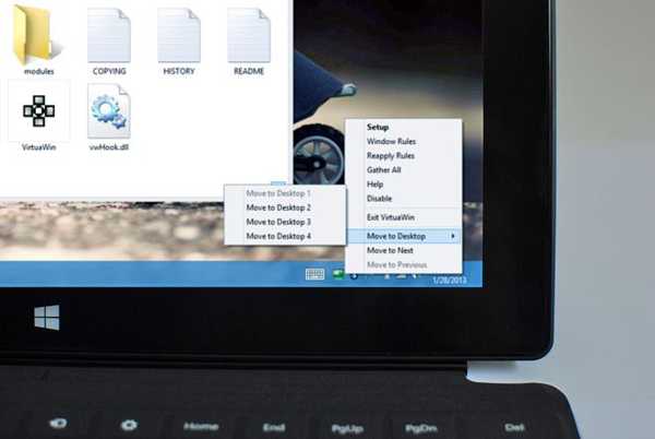 Desktop virtual pada tablet dengan Windows RT