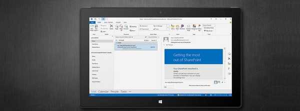Završno izdanje programa Outlook 2013 RT za Windows RT 8.1