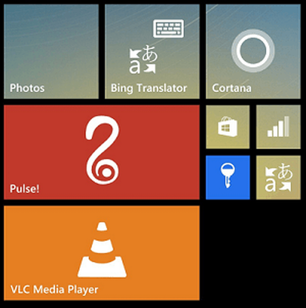 Zde bude vypadat VLC pro Windows Phone