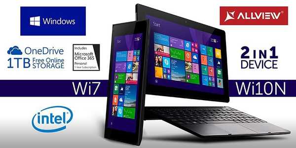 WI7 a WI10N - Allview Nové Windows 8.1 zariadenia