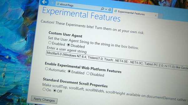 Windows 10 Hogyan lehet engedélyezni a megjelenítő motor új verzióját az Internet Explorerben