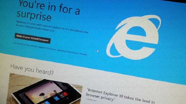 Виндовс 7 добија први преглед Интернет Екплорер-а 11