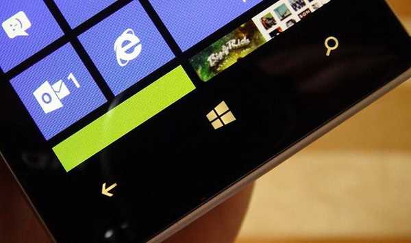 Windows Phone akan mendukung tombol virtual untuk kontrol