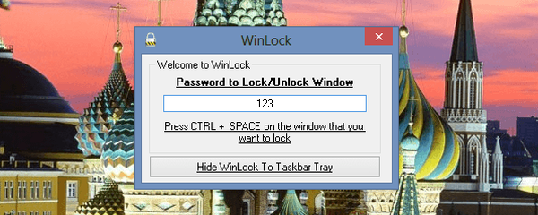 Як захистити паролем будь-який відкритий вікно або додаток в Windows