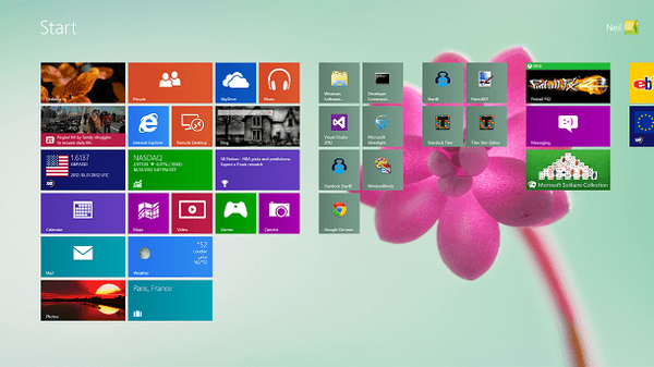 Разкрасете началния си екран в Windows 8 с Decor8