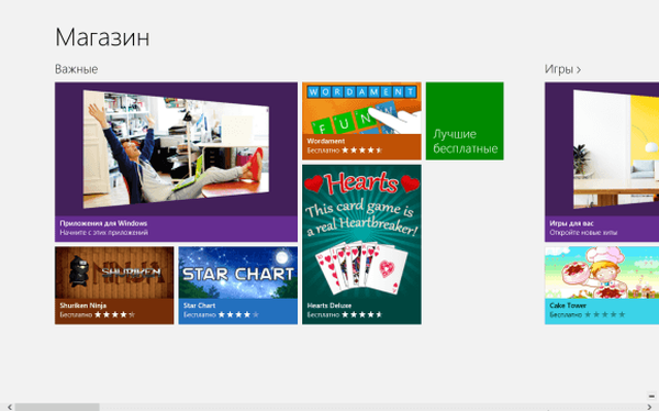 Di Windows Store terhitung lebih dari 20.000 aplikasi
