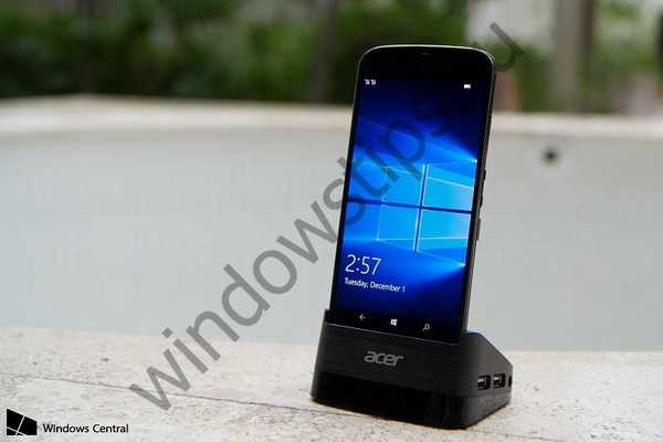 Acer Jade Primo nie zostanie zaktualizowany do rocznicowej aktualizacji systemu Windows Mobile 10