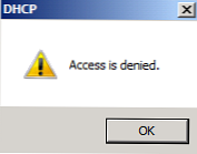 Autorizácia servera DHCP bez práv podnikového administrátora