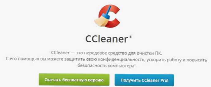 CCleaner untuk Windows 10.