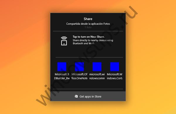 Funkcja udostępniania otrzyma nowy interfejs w Windows 10 Creators Update