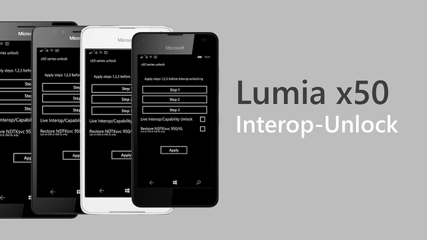 Interop Unlock тепер доступний для будь-якого телефону з Windows 10 Mobile