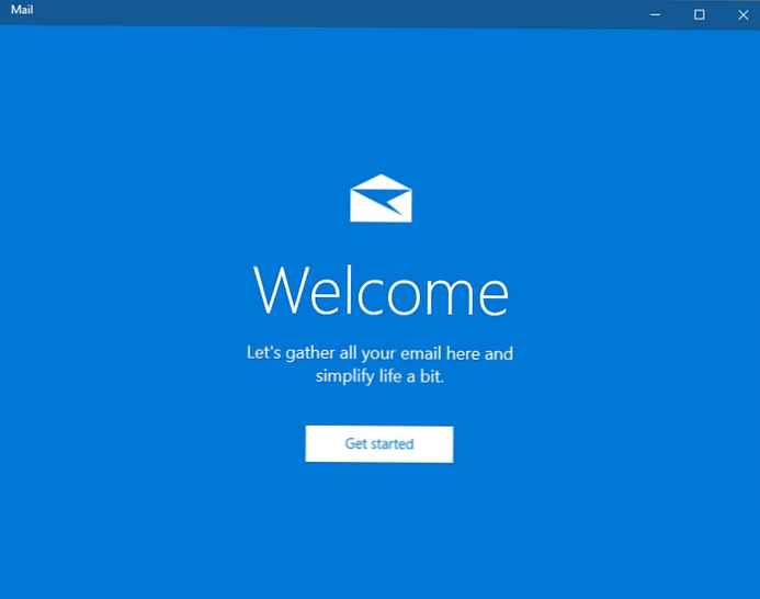 Cara menginstal ulang aplikasi Mail di Windows 10.