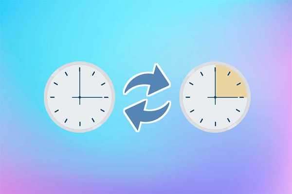 Kako se sinhronizacija časa izvaja v sistemu Windows 10