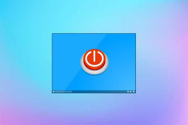 Cara membawa tombol power ke desktop di Windows 10