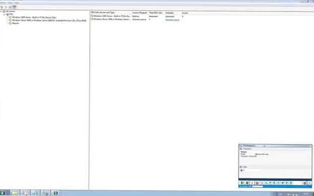 Metodologija za deaktivacijo licenčnega strežnika RDS za Windows 2008 R2 in odstranjevanje licence RDS