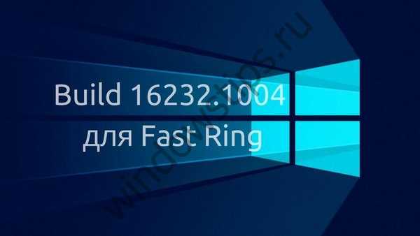 Microsoft Rilis Pembaruan Bangun Kecil 16232.1004 untuk Cincin Cepat