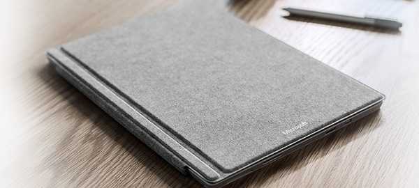 Microsoft wydaje klawiaturę nowego typu Cover Cover do luksusowego materiału Surface Pro Alcantara