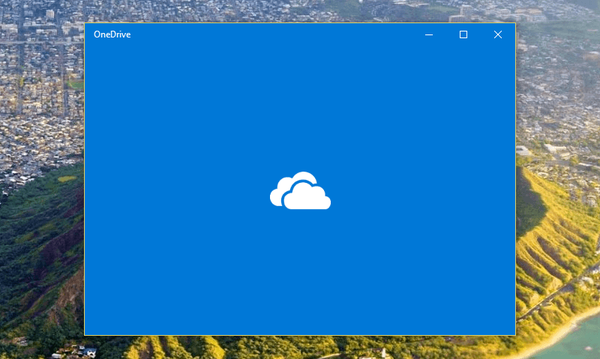 Pregled univerzalne aplikacije OneDrive za Windows 10