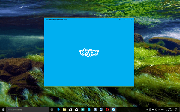 Tinjauan umum fitur dari versi awal aplikasi Skype di Pembaruan Peringatan 10 tahun Windows 10