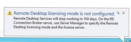 Błąd Tryb licencjonowania nie ustawiony dla serwera RD Session Host
