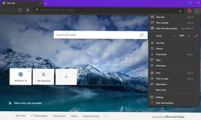 Berlatihlah menggunakan browser Microsoft Edge berbasis Chromium baru di Windows 10