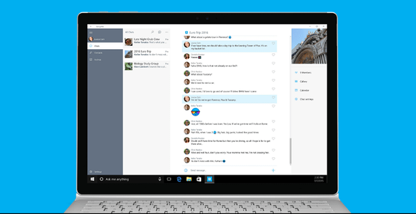 Додаток GroupMe обзавелося версією для комп'ютерів з Windows 10