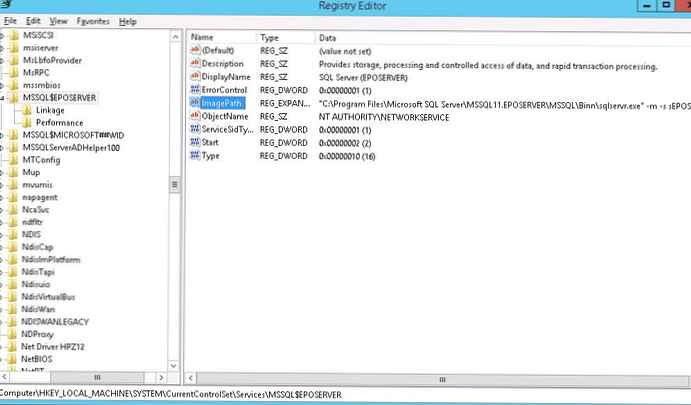 Нулиране на паролата за SA в MS SQL Server 2012
