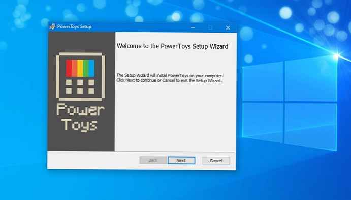 Prenesite PowerToys za Windows 10.