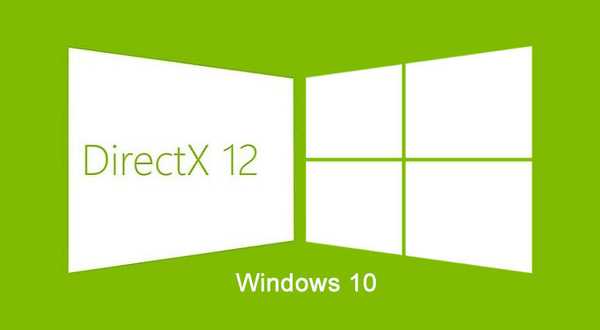 Namestite komponente DirectX 12 za Windows 10
