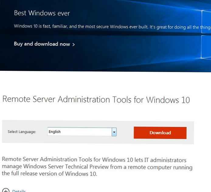 Nainstalujte moduly snap-in služby Active Directory v systému Windows 10