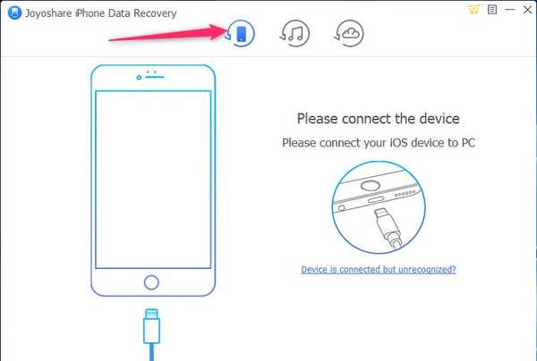 Възстановете данни за iPhone, iPad, iPod в Windows с помощта на Joyoshare Data Recovery
