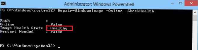 Obnovitev shranjevanja komponent v sistemu Windows 8
