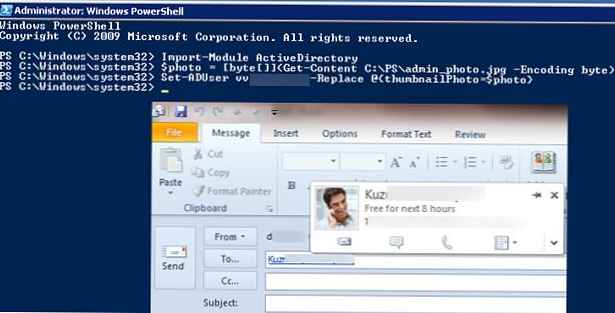 Качване на снимка на потребителя в Active Directory с помощта на PowerShell