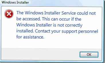 Pokretanje usluge Windows Installer u sigurnom načinu rada