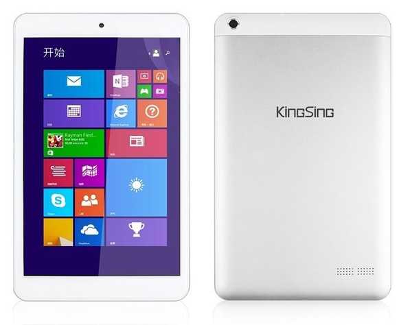 KingSing W8 8-inci dengan Windows 8 - alternatif yang menarik untuk tablet Android