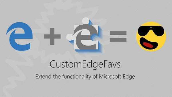 CustomEdgeFavs - a Microsoft Edge kedvenceinek szerkesztésére szolgáló program