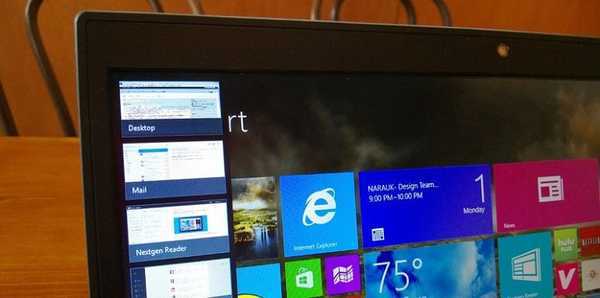 Cara memperbaiki masalah dengan tampilan yang salah dari pengalih aplikasi di Windows 8.1