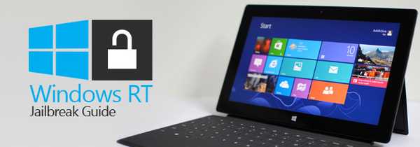 Ako útek z väzenia Microsoft Surface a ďalšie tablety s Windows RT