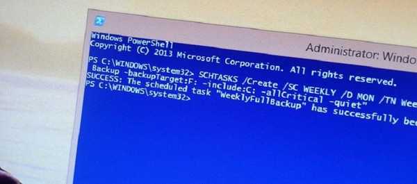 Kako zakazati izradu sigurnosne kopije slike sustava u sustavu Windows 8.1