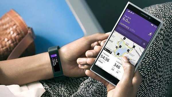 Pembaruan utama Microsoft Band dan SDK untuk pengembang