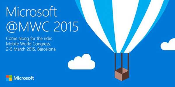 Microsoft bo neposredno vključen v razstavo MWC 2015