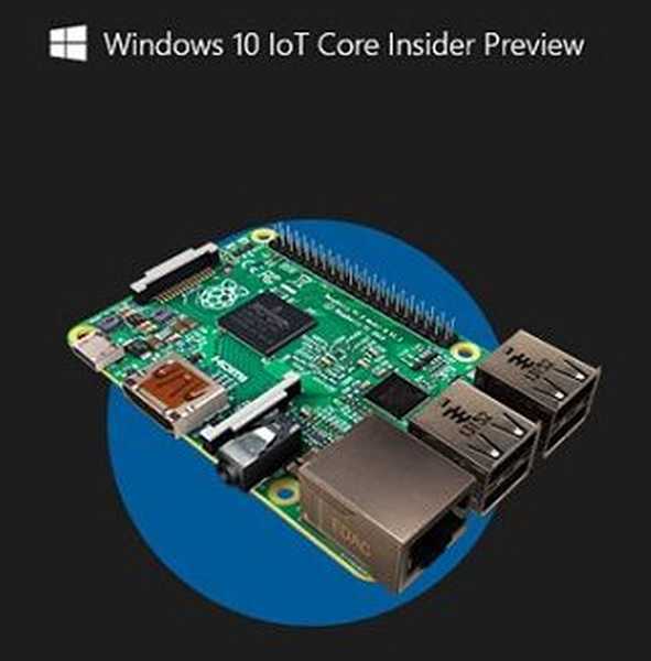 Microsoft випускає Windows 10 IoT Core Insider Preview